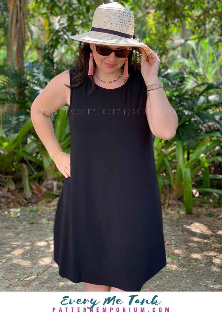 Every Me Tank | Sleeveless Top & Dress PDF Sewing Pattern - Image 35