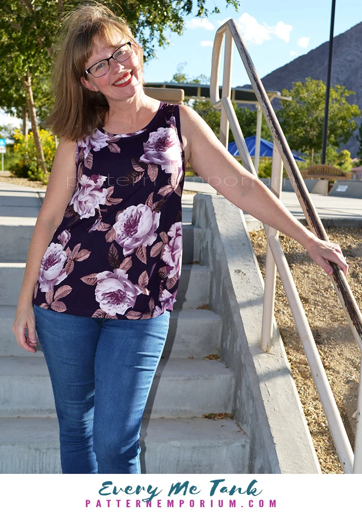 Every Me Tank | Sleeveless Top & Dress PDF Sewing Pattern - Image 40