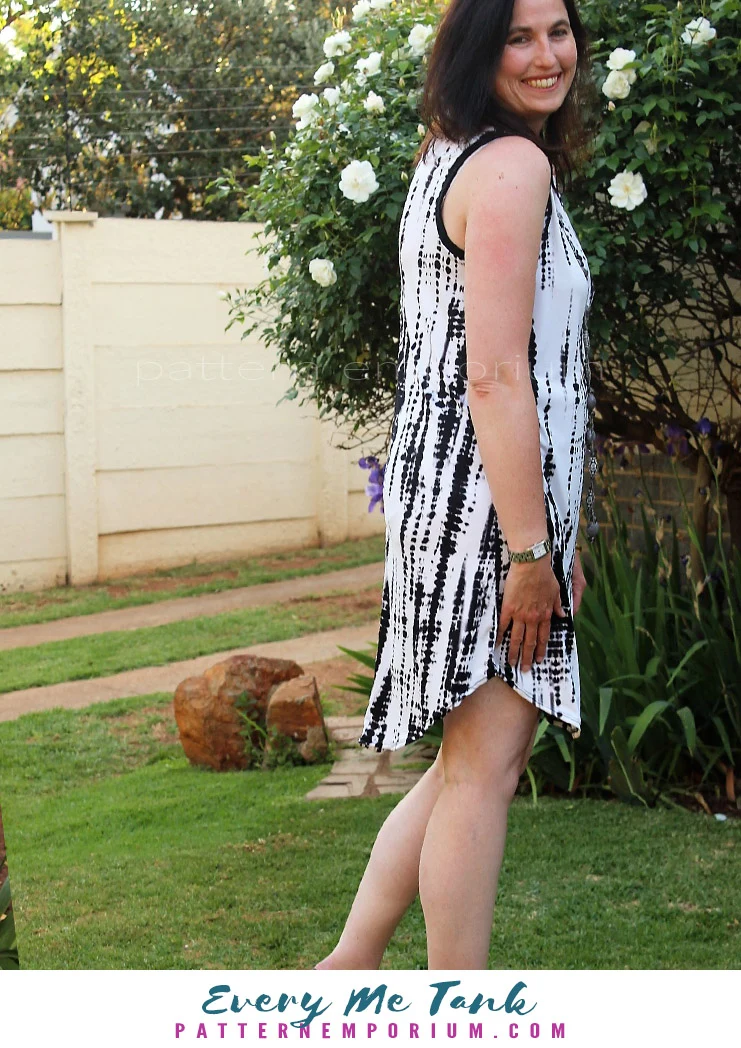 Every Me Tank | Sleeveless Top & Dress PDF Sewing Pattern - Image 47