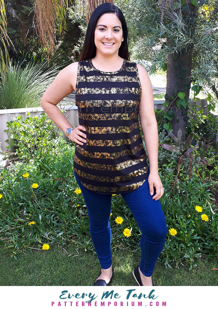 Every Me Tank | Sleeveless Top & Dress PDF Sewing Pattern - Image 50