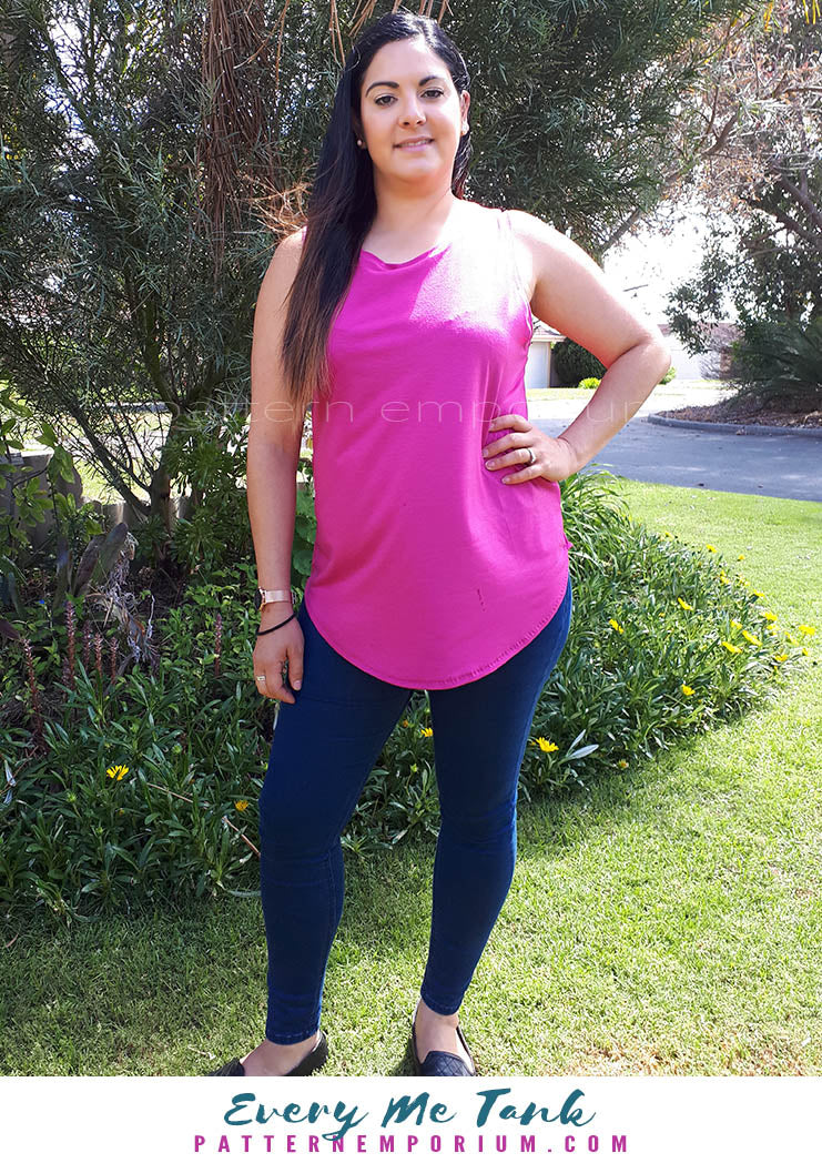 Every Me Tank | Sleeveless Top & Dress PDF Sewing Pattern - Image 51