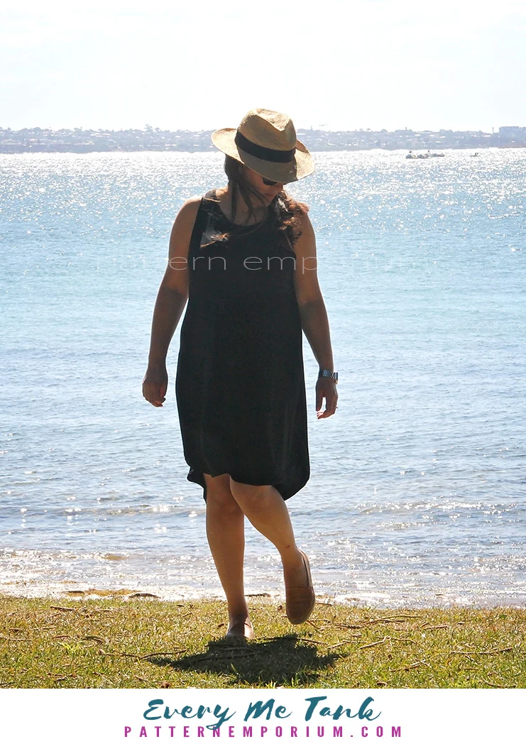 Every Me Tank | Sleeveless Top & Dress PDF Sewing Pattern - Image 77