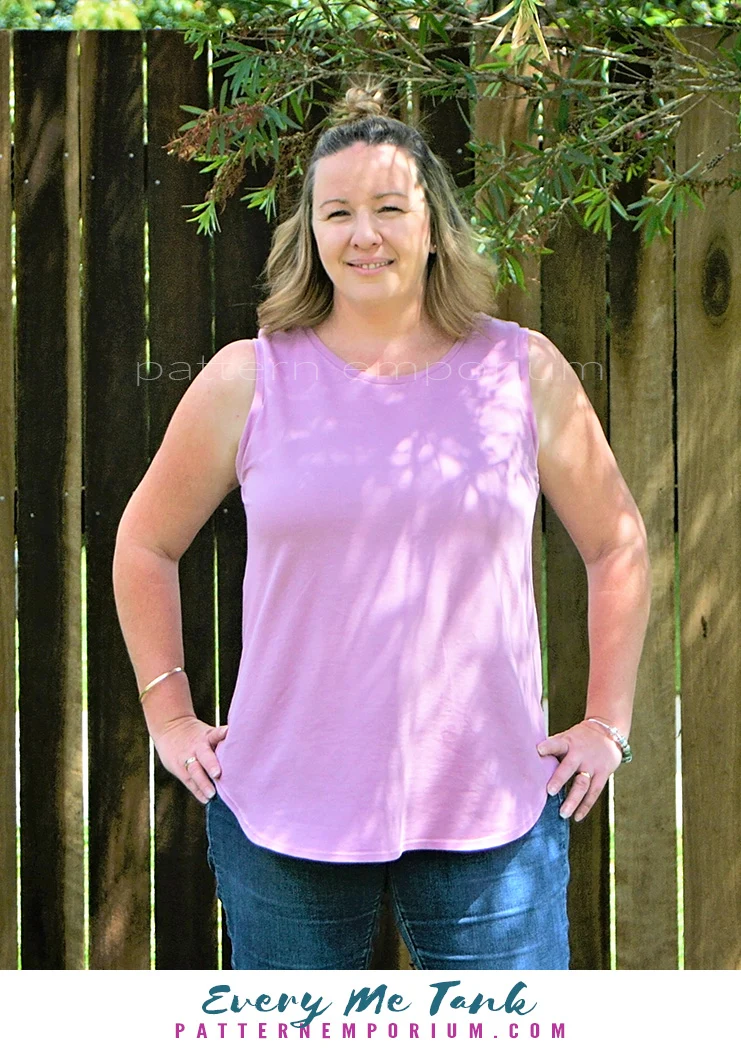 Every Me Tank | Sleeveless Top & Dress PDF Sewing Pattern - Image 78