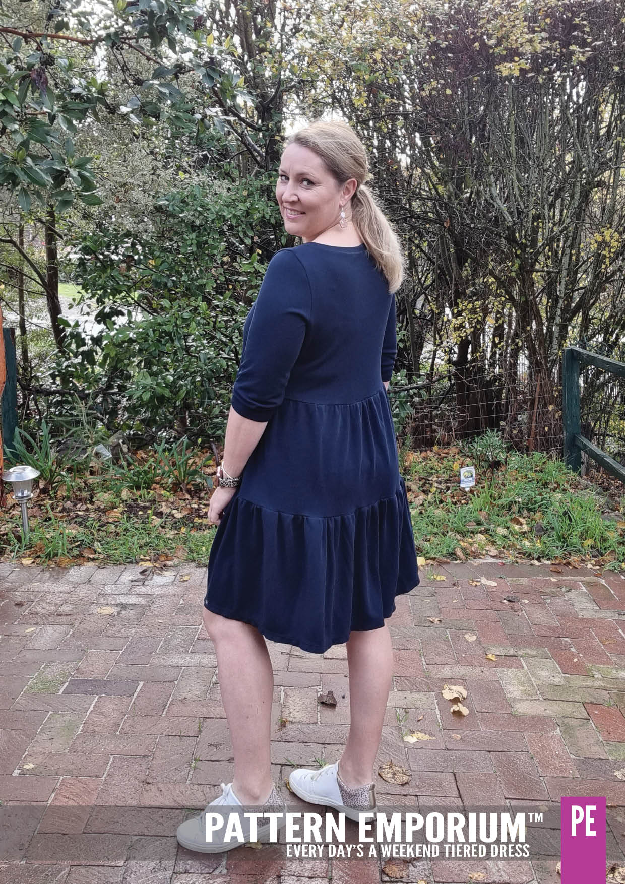 Every Day's A Weekend | Tiered Dress PDF Sewing Pattern - Image 50