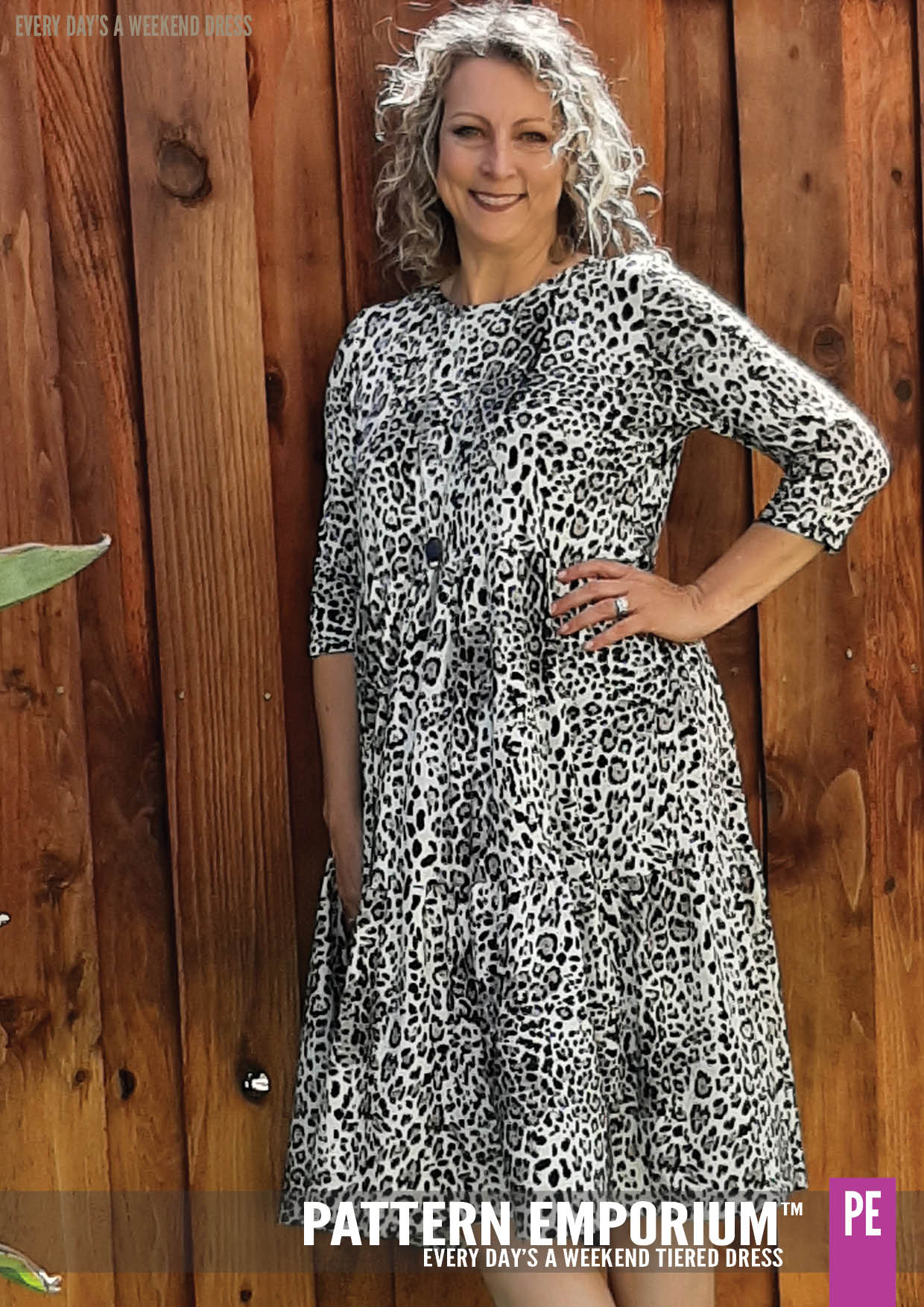 Every Day's A Weekend | Tiered Dress PDF Sewing Pattern - Image 66
