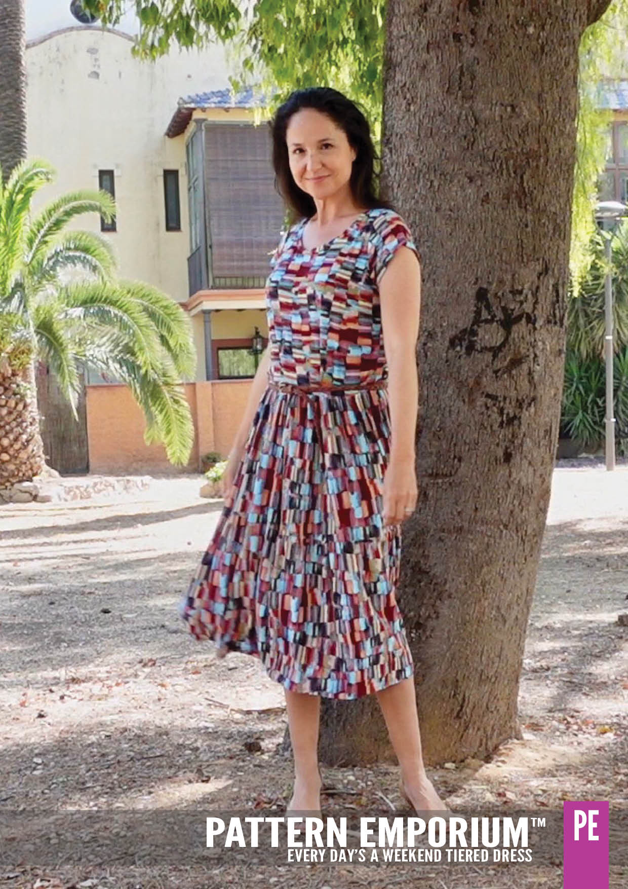 Every Day's A Weekend | Tiered Dress PDF Sewing Pattern - Image 73