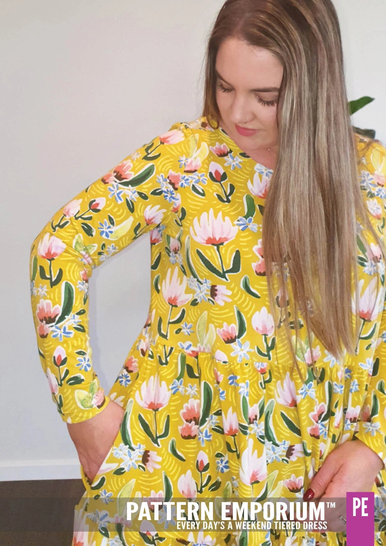 Every Day's A Weekend | Tiered Dress PDF Sewing Pattern - Image 8