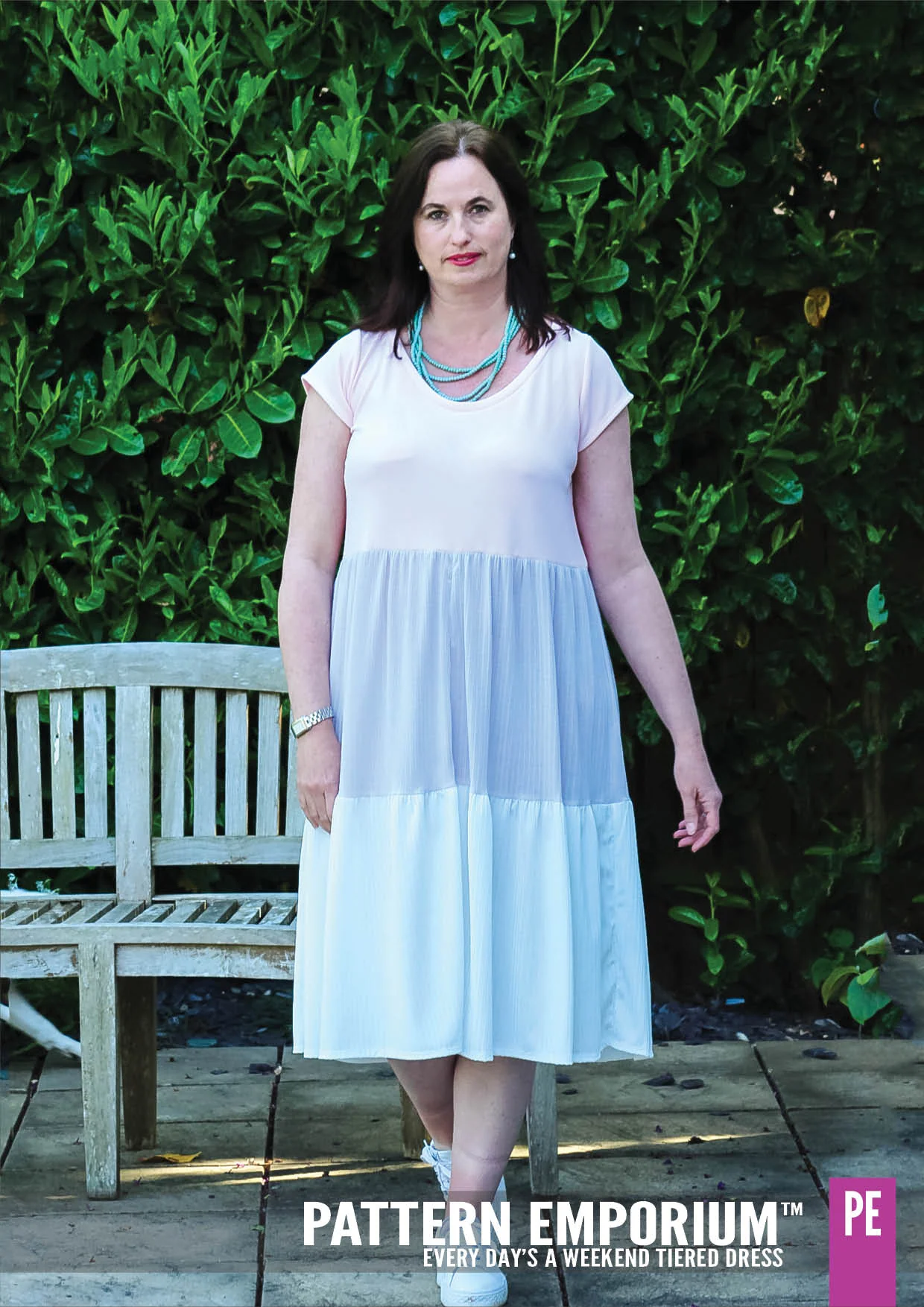 Every Day's A Weekend | Tiered Dress PDF Sewing Pattern - Image 89