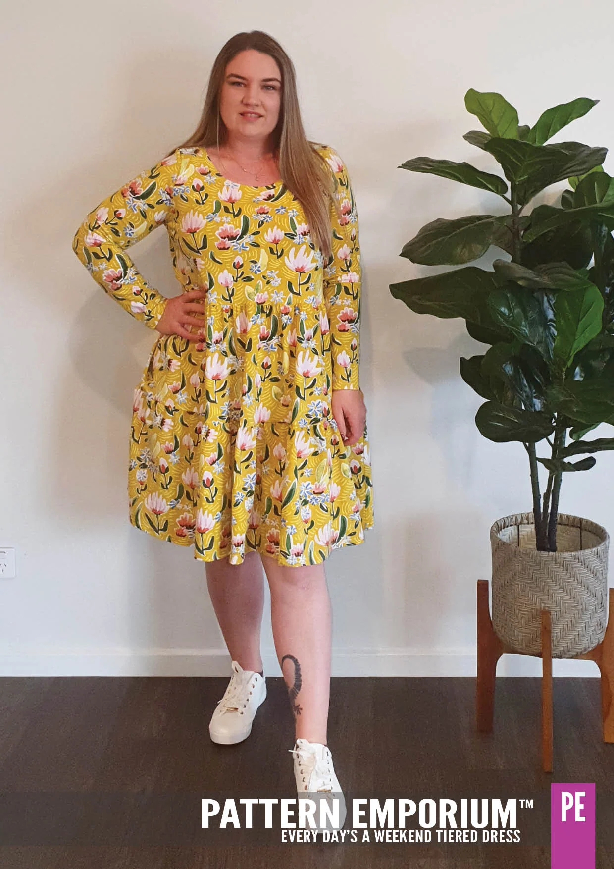 Every Day's A Weekend | Tiered Dress PDF Sewing Pattern - Image 9