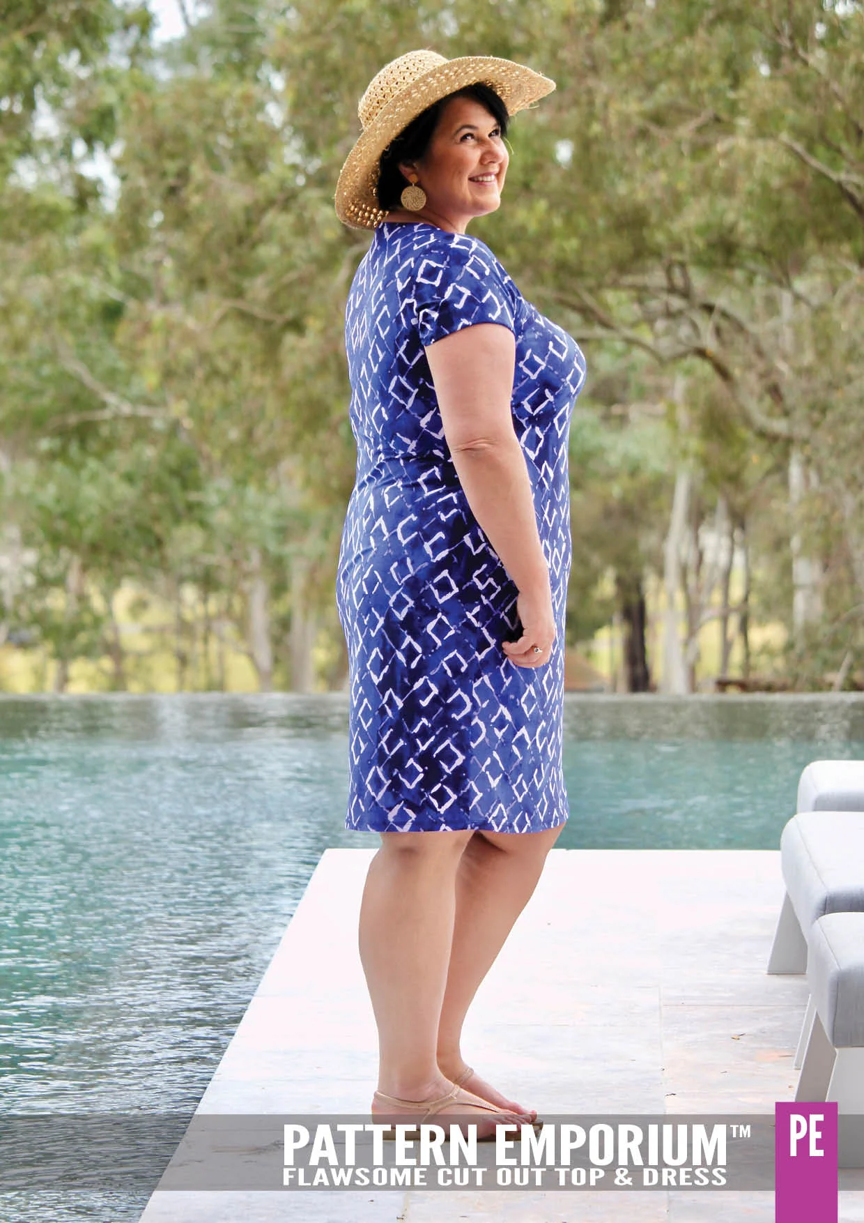 Flawsome | Cut Out Top & Dress PDF Sewing Pattern - Image 10