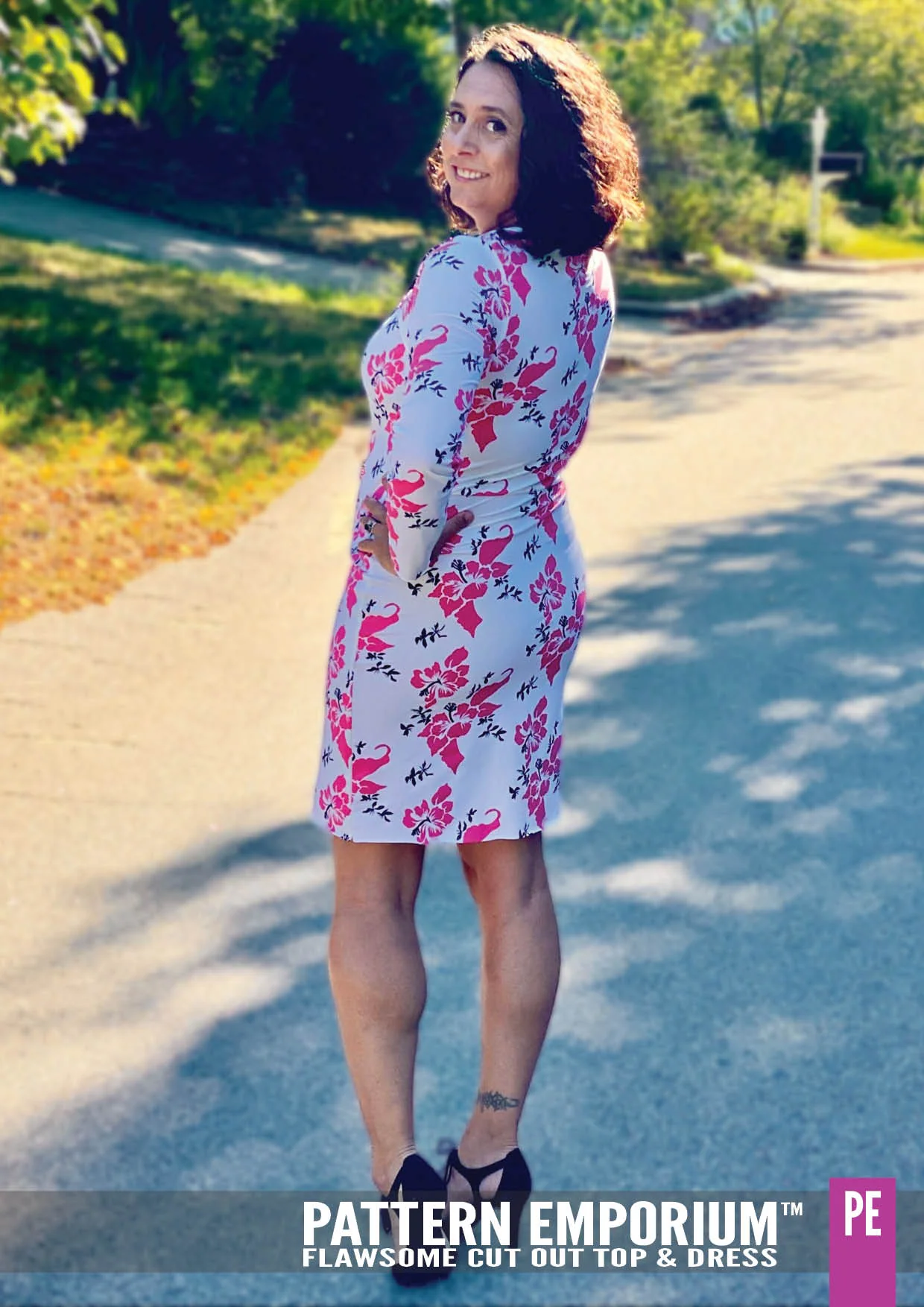 Flawsome | Cut Out Top & Dress PDF Sewing Pattern - Image 43