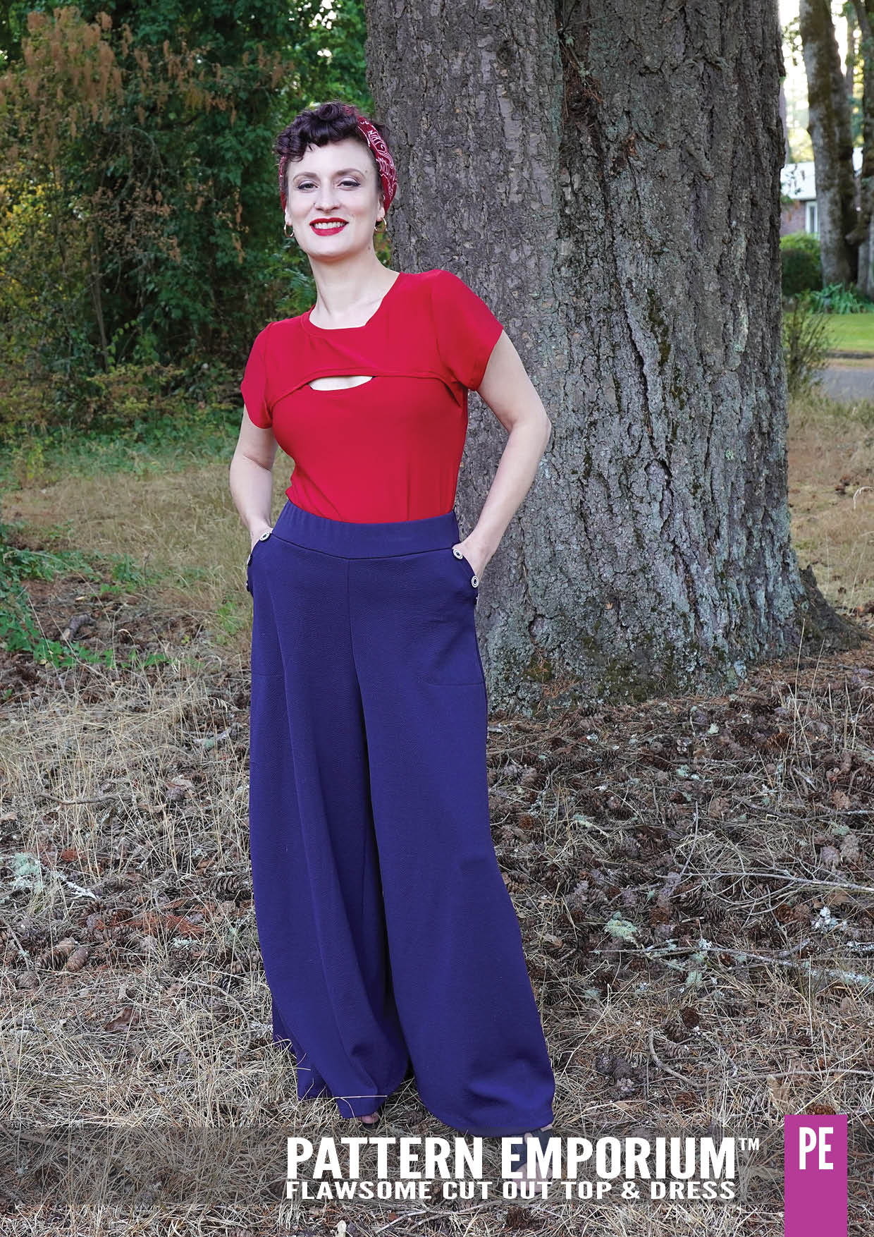Flawsome | Cut Out Top & Dress PDF Sewing Pattern - Image 50
