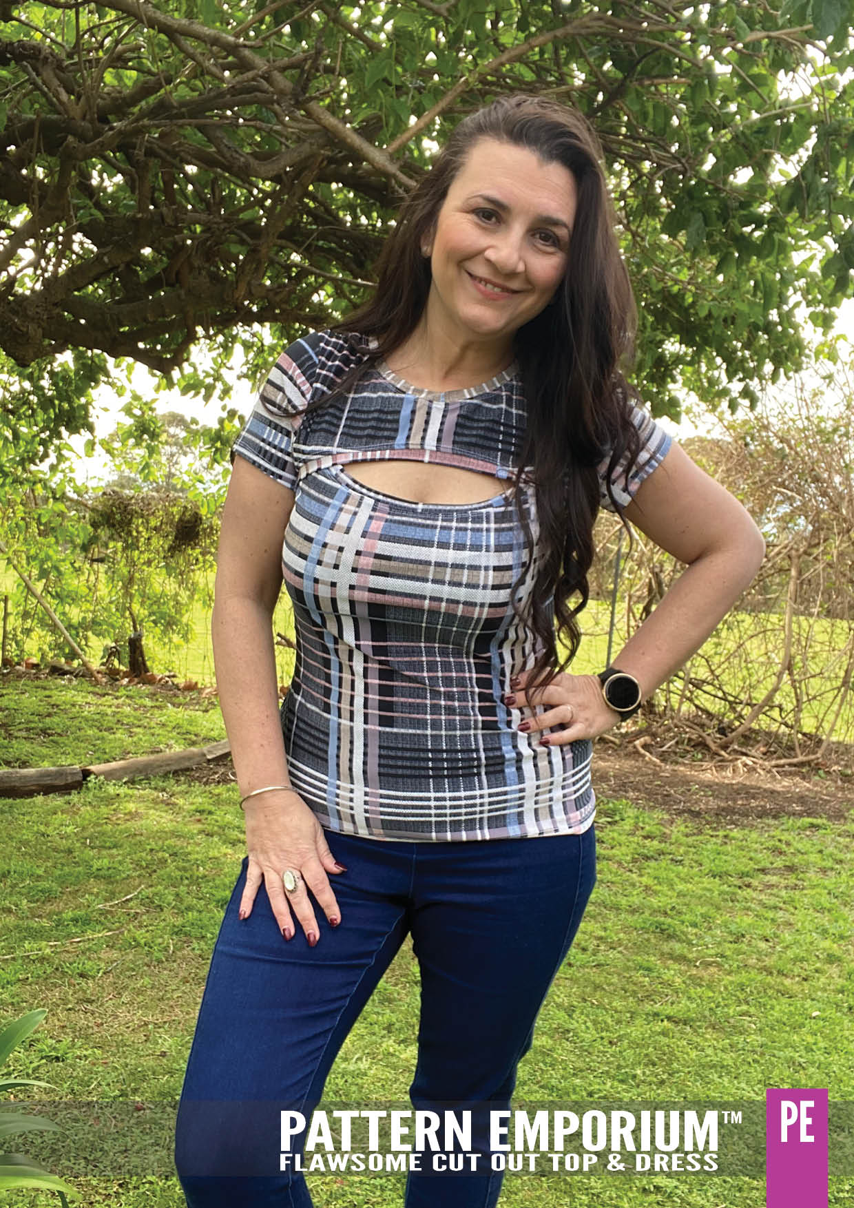 Flawsome | Cut Out Top & Dress PDF Sewing Pattern - Image 57