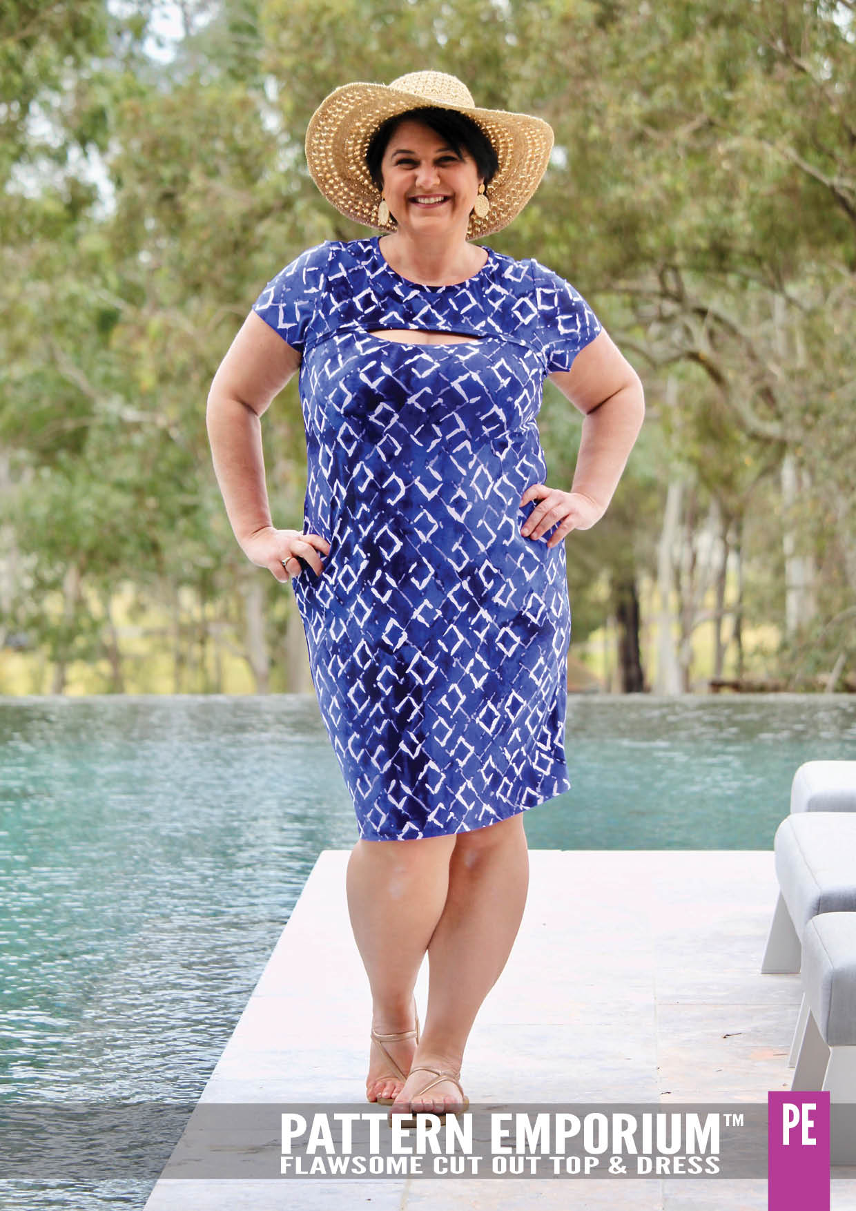 Flawsome | Cut Out Top & Dress PDF Sewing Pattern - Image 8