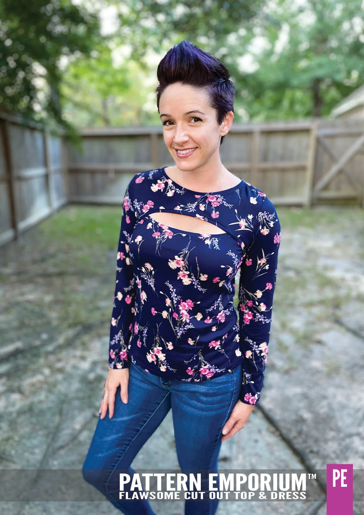 Flawsome | Cut Out Top & Dress PDF Sewing Pattern - Image 88