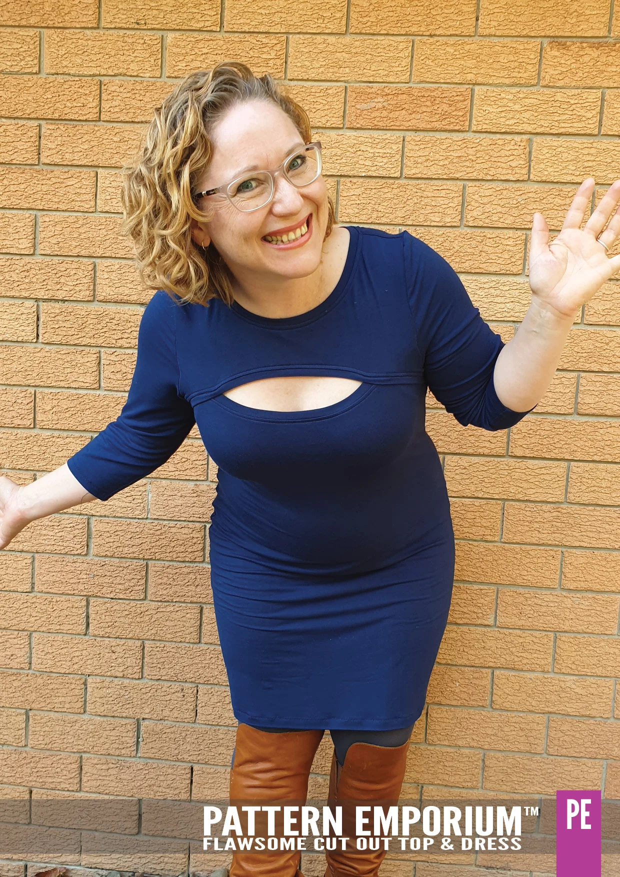 Flawsome | Cut Out Top & Dress PDF Sewing Pattern - Image 89