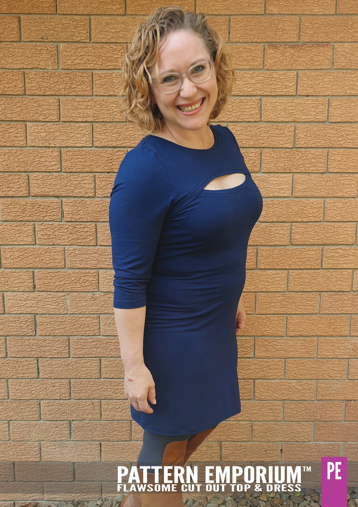 Flawsome | Cut Out Top & Dress PDF Sewing Pattern - Image 93
