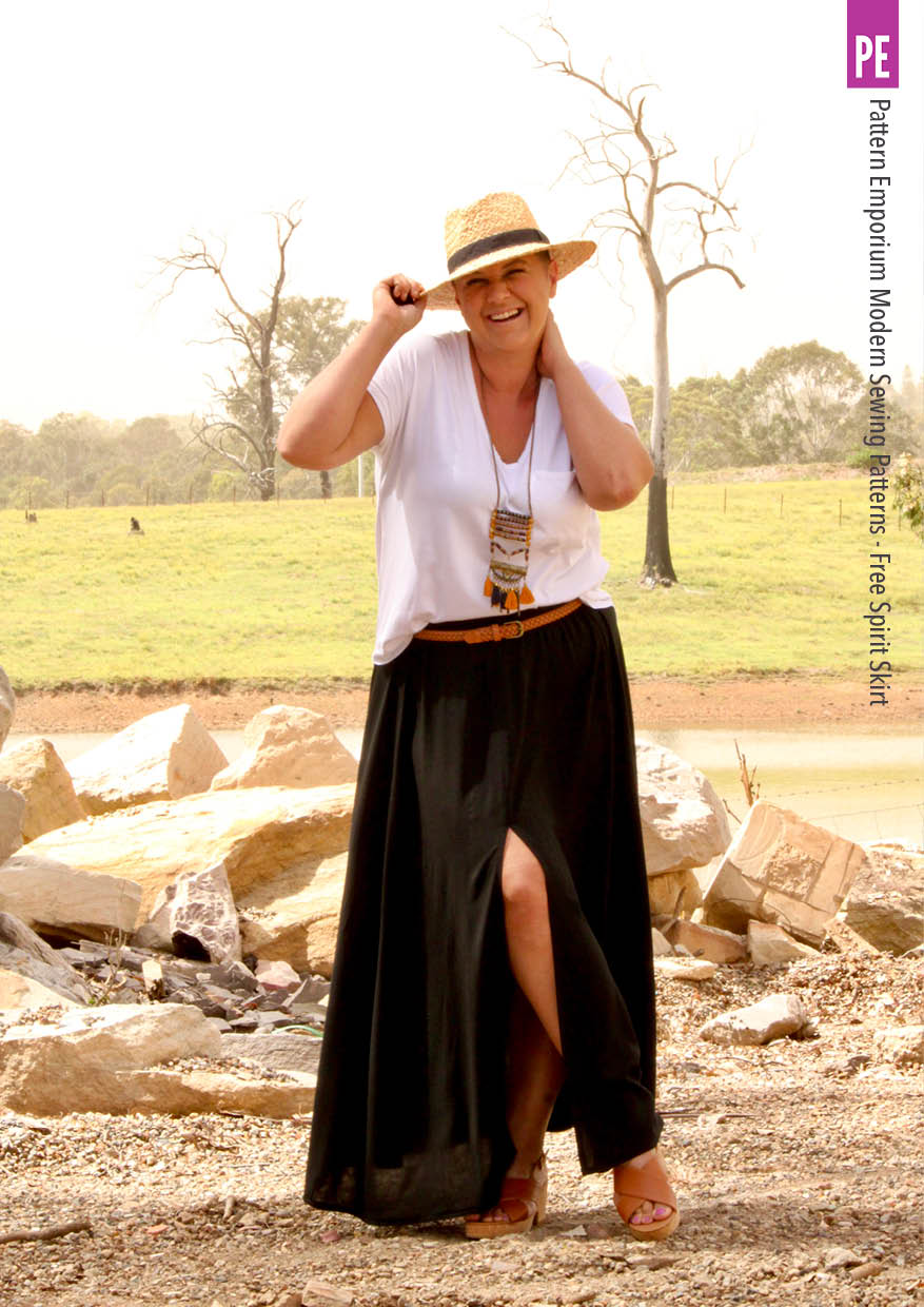 Free Spirit | Midi & Maxi Skirt PDF Sewing Pattern - Image 13
