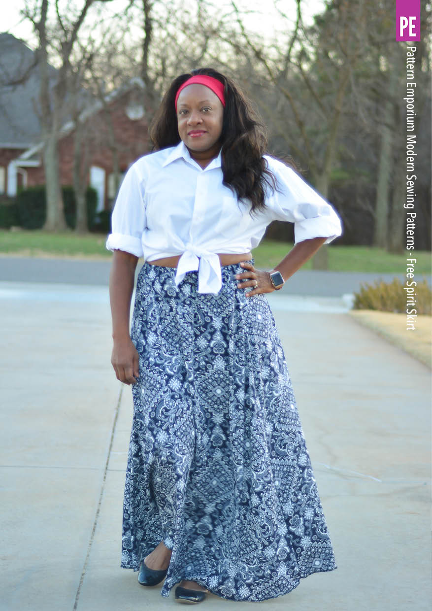 Free Spirit | Midi & Maxi Skirt PDF Sewing Pattern - Image 15