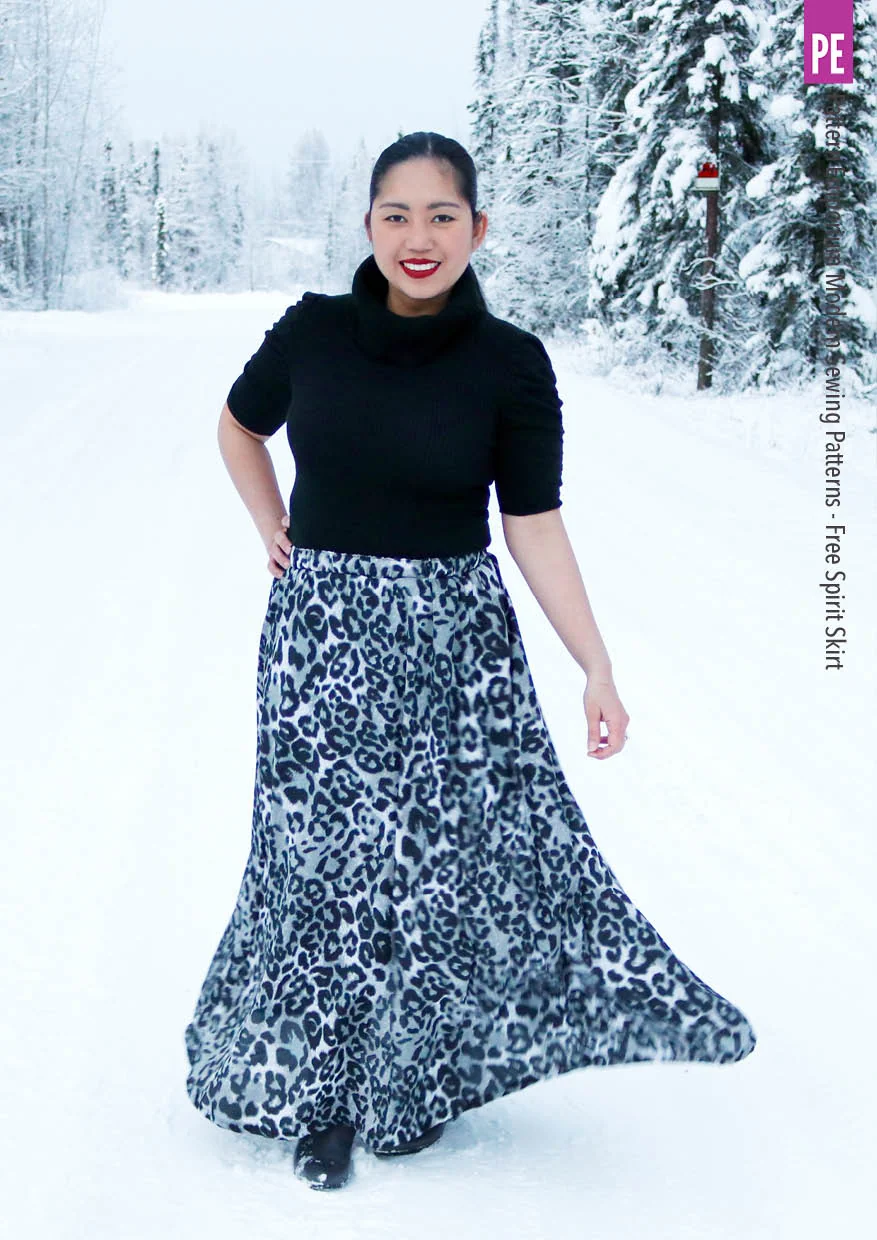 Free Spirit | Midi & Maxi Skirt PDF Sewing Pattern - Image 17