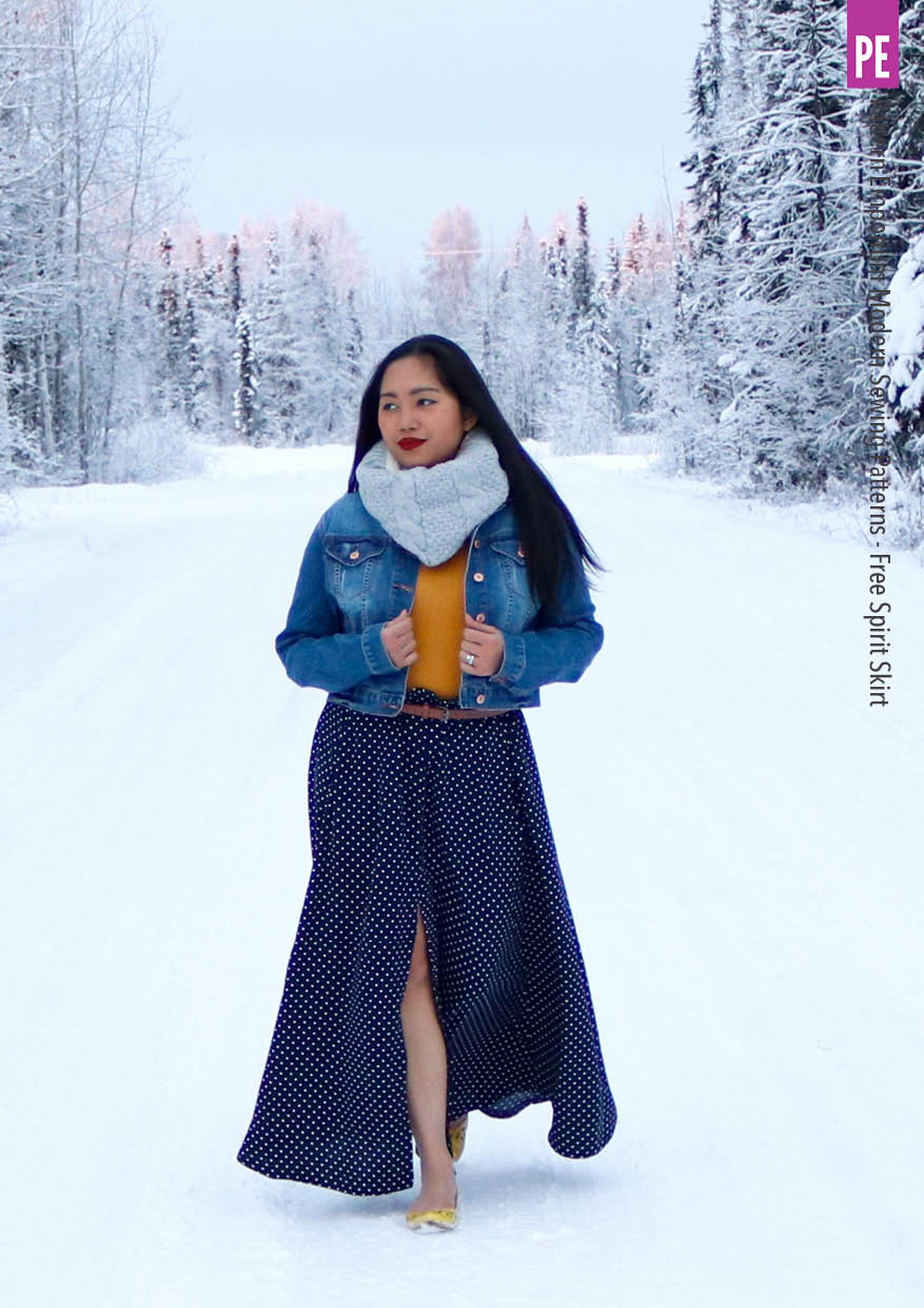 Free Spirit | Midi & Maxi Skirt PDF Sewing Pattern - Image 18