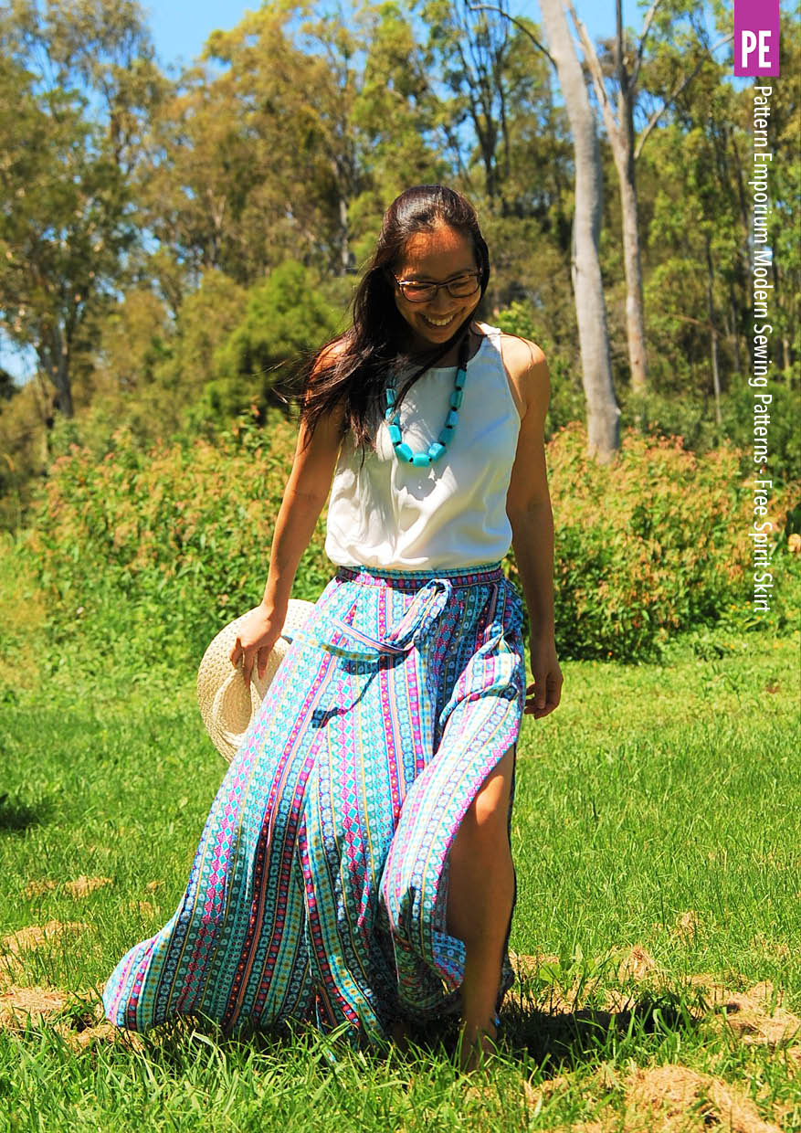 Free Spirit | Midi & Maxi Skirt PDF Sewing Pattern - Image 27