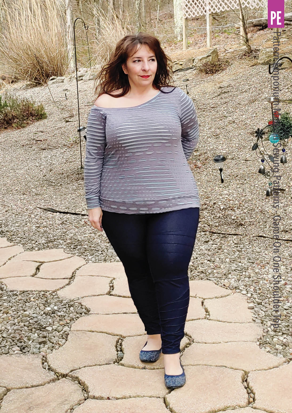 Game On | One-Shoulder Top PDF Sewing Pattern - Image 18