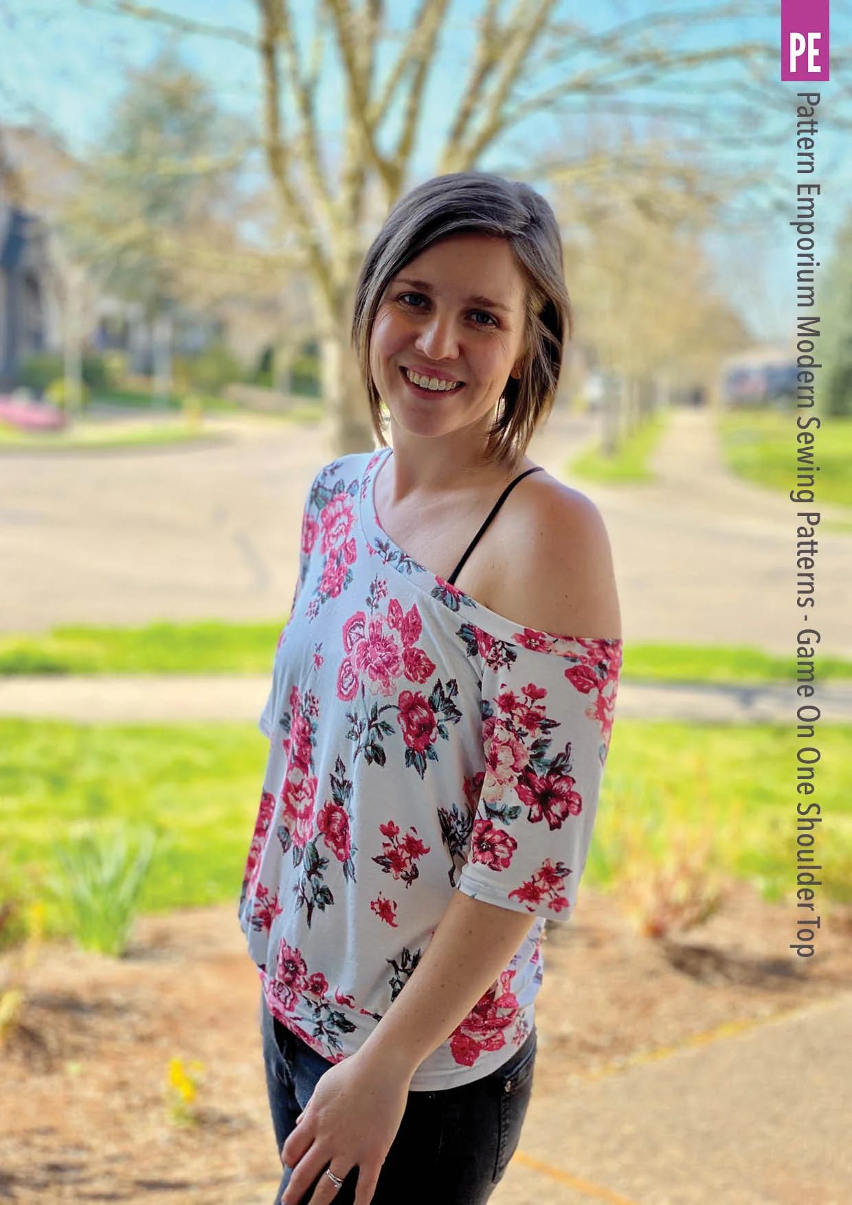 Game On | One-Shoulder Top PDF Sewing Pattern - Image 44
