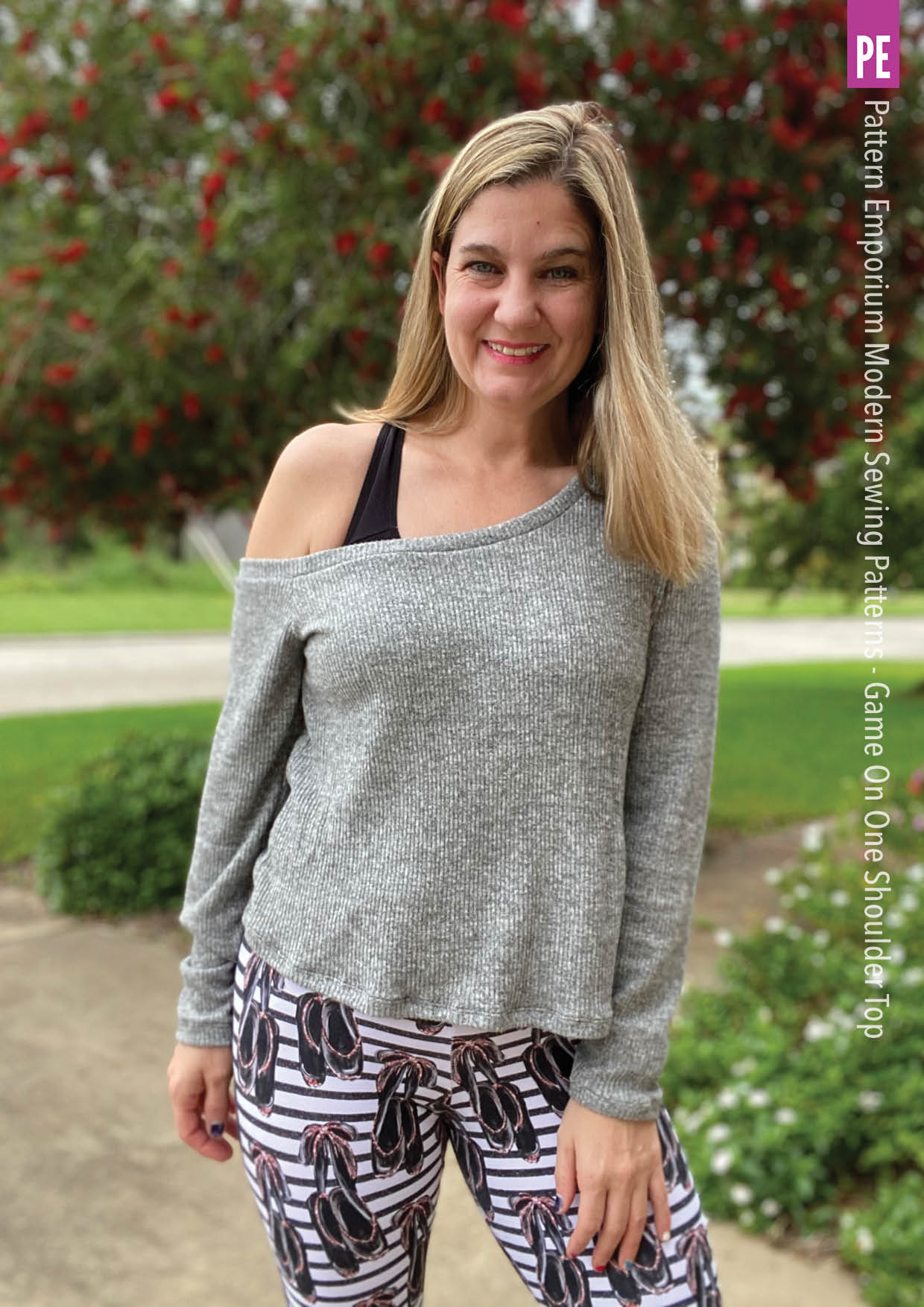 Game On | One-Shoulder Top PDF Sewing Pattern - Image 54