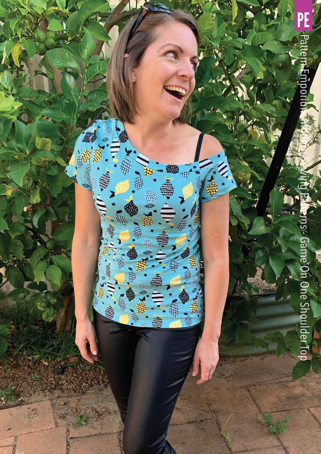 Game On | One-Shoulder Top PDF Sewing Pattern - Image 74