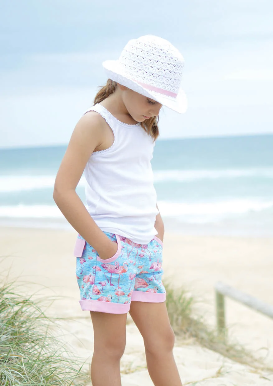 Honeybuns Girls Shorts | PDF Sewing Pattern - Image 60