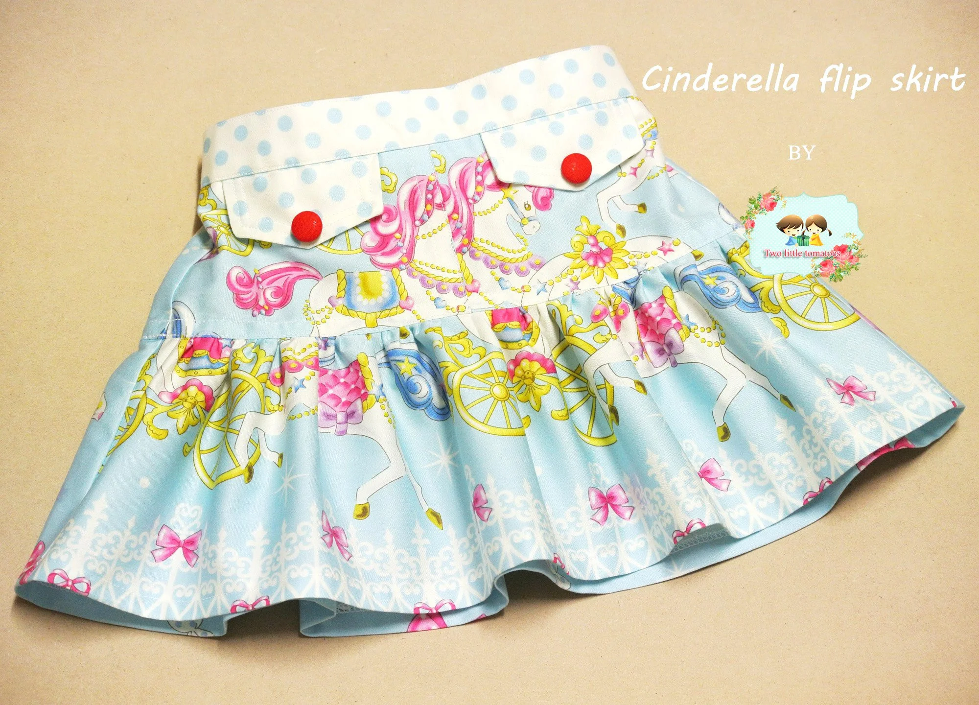 Ruffle Flip Skirt | Girls PDF Sewing Pattern - Image 10