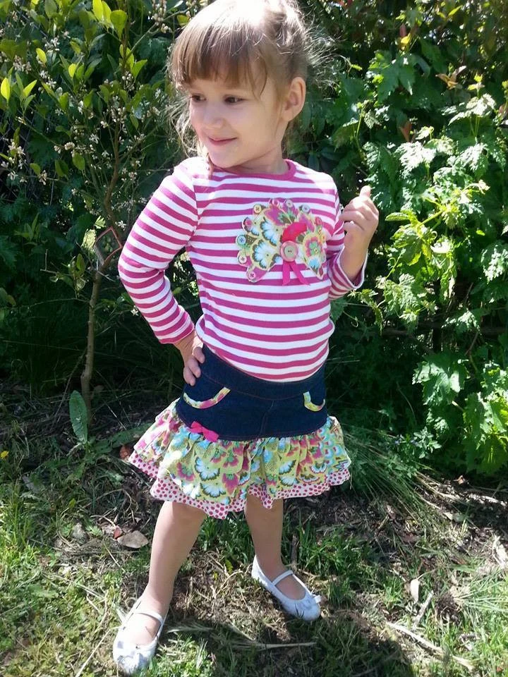 Ruffle Flip Skirt | Girls PDF Sewing Pattern - Image 8