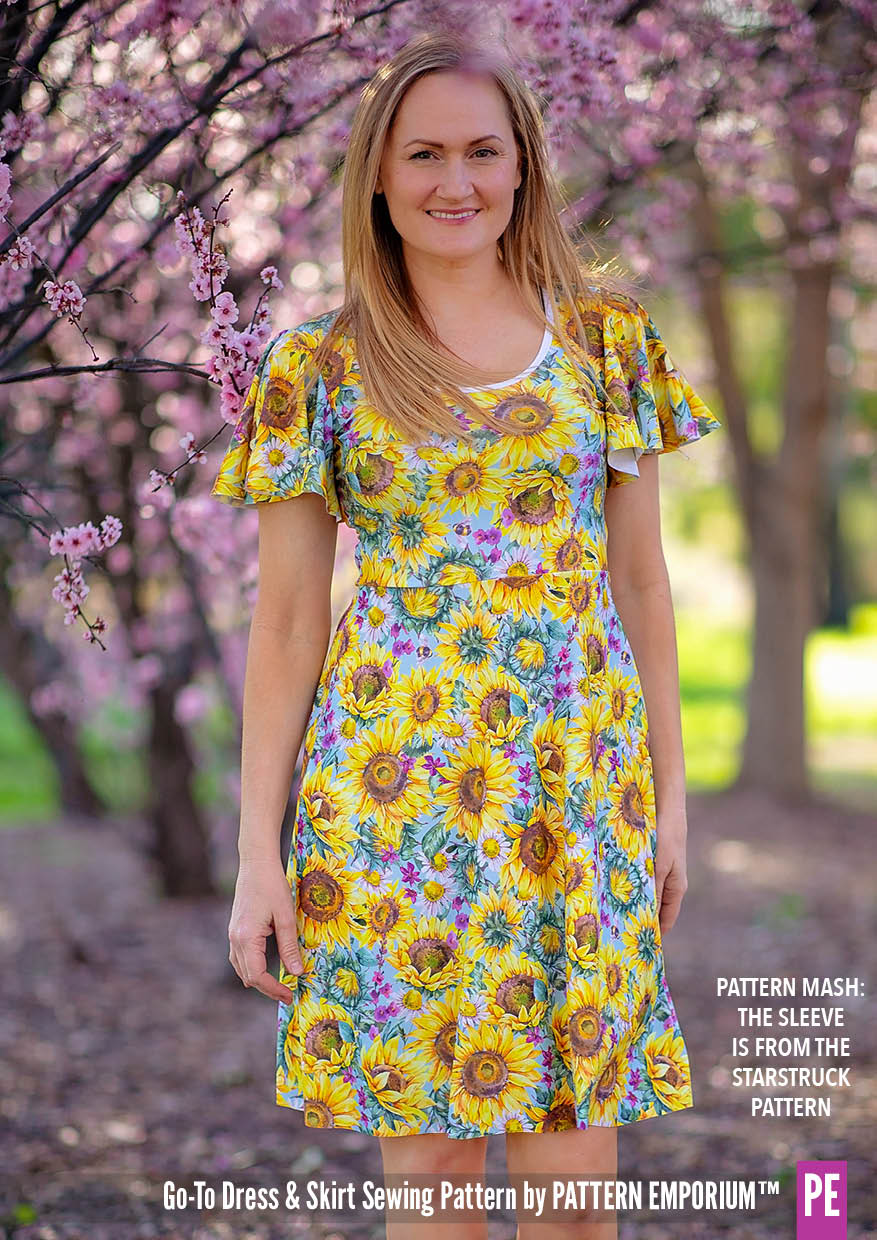 Go-To | Fit & Flare Dress & Skirt PDF Sewing Pattern - Image 18
