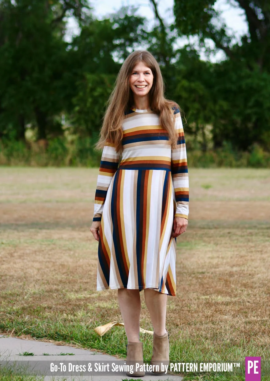 Go-To | Fit & Flare Dress & Skirt PDF Sewing Pattern - Image 19