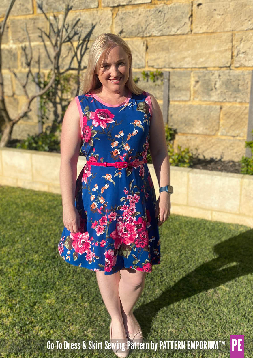 Go-To | Fit & Flare Dress & Skirt PDF Sewing Pattern - Image 28