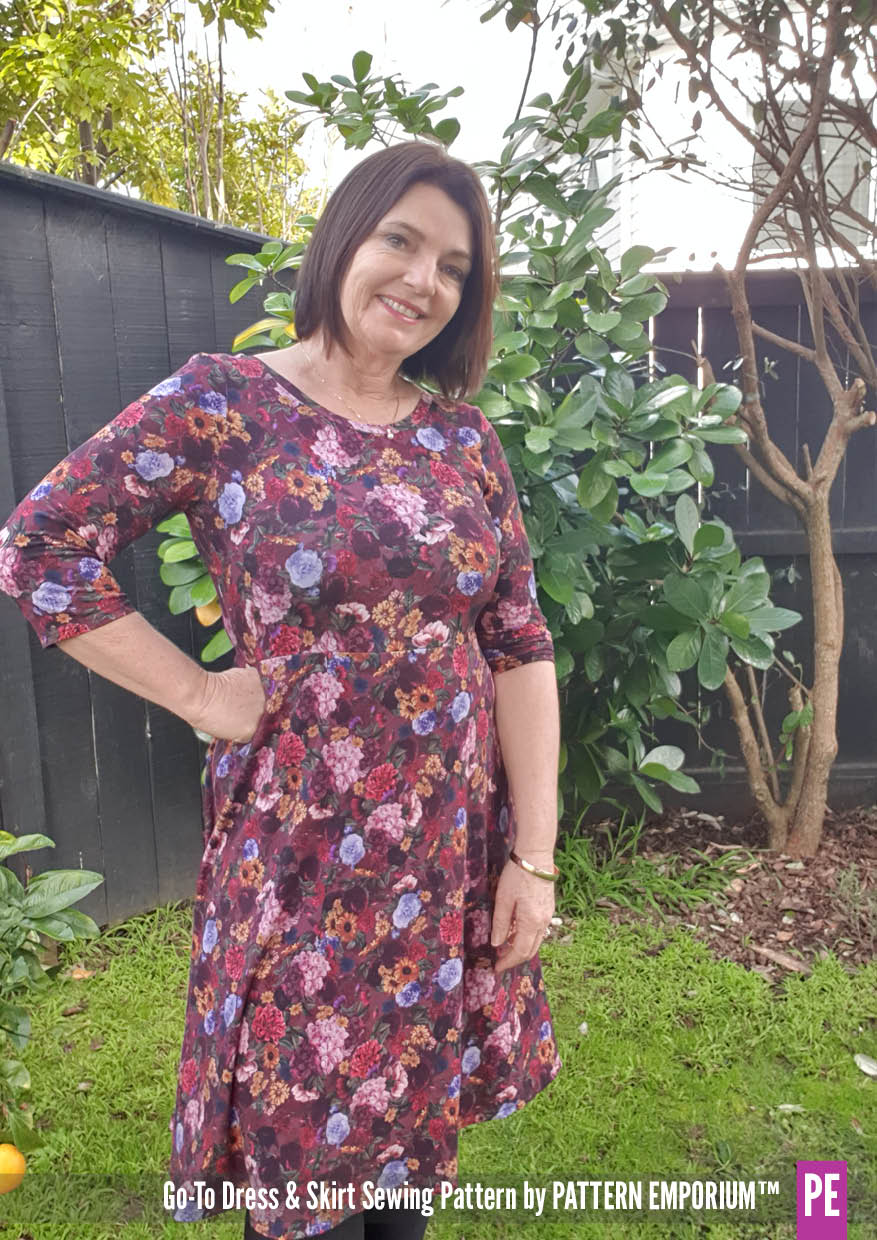 Go-To | Fit & Flare Dress & Skirt PDF Sewing Pattern - Image 30