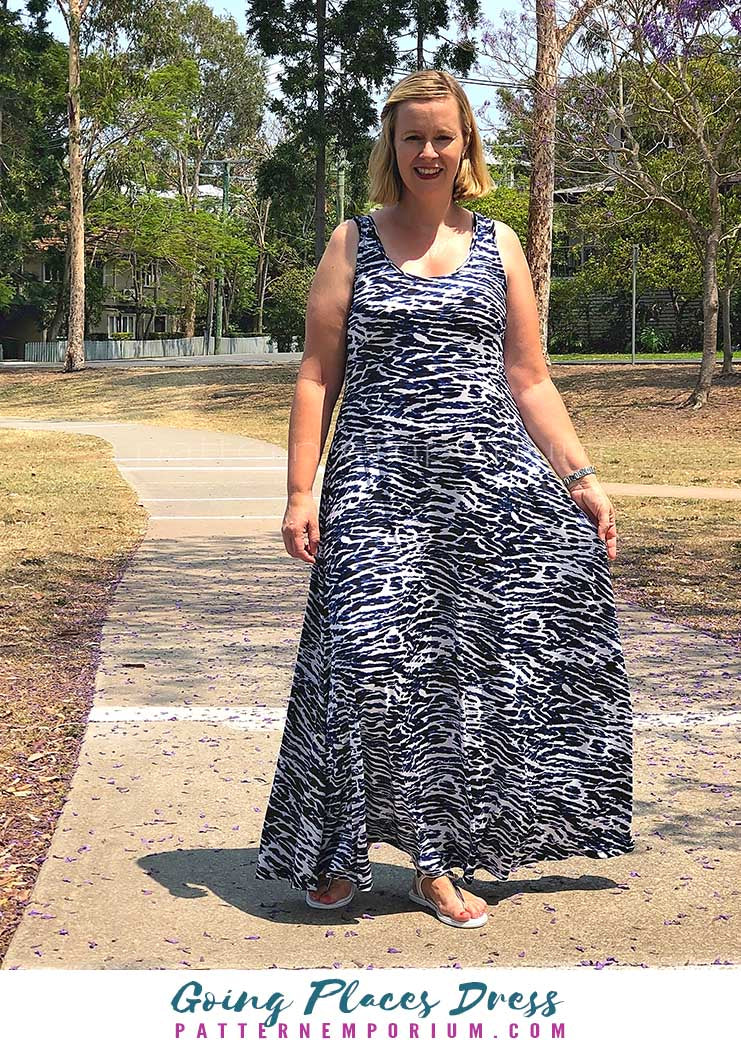 Going Places | Fit-Flare & Fitted Dress PDF Sewing Pattern - Image 70