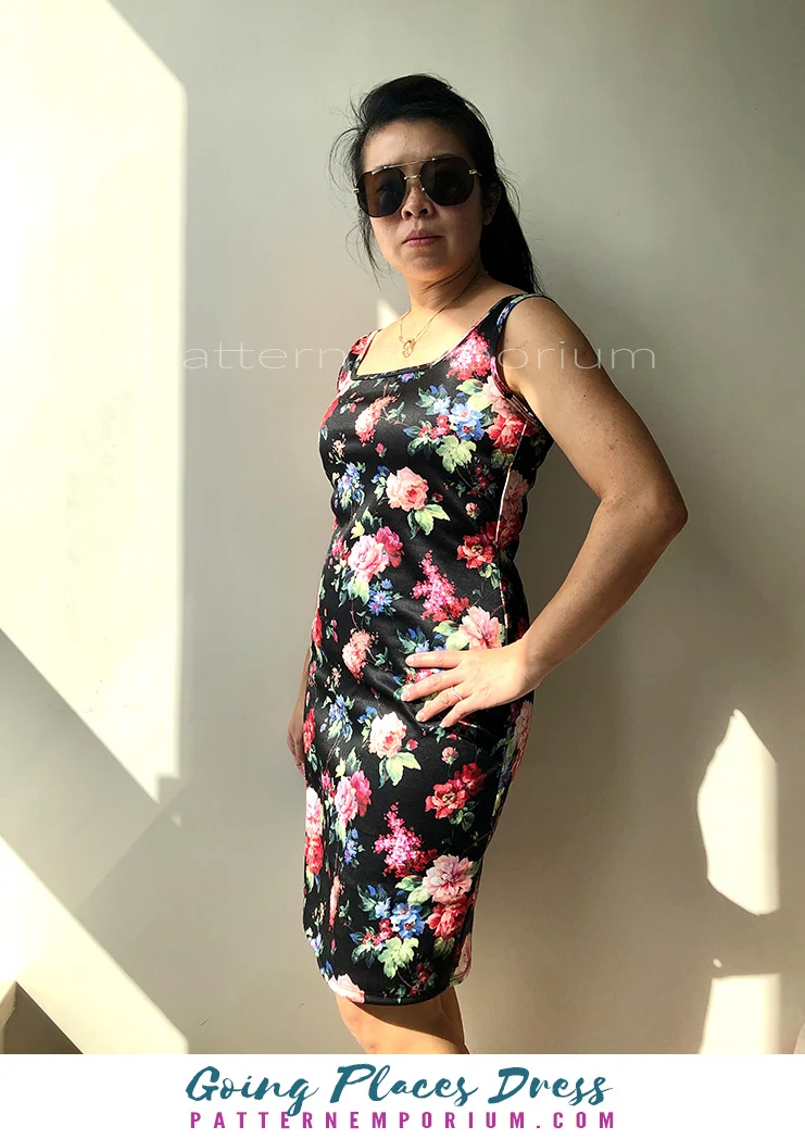 Going Places | Fit-Flare & Fitted Dress PDF Sewing Pattern - Image 86