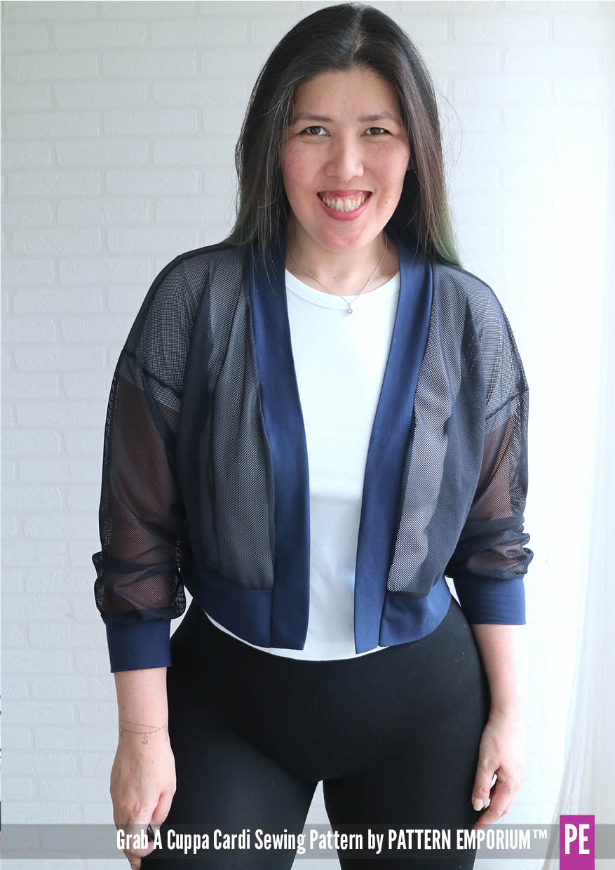 Grab A Cuppa Cardi | Oversized Cardi PDF Sewing Pattern - Image 50