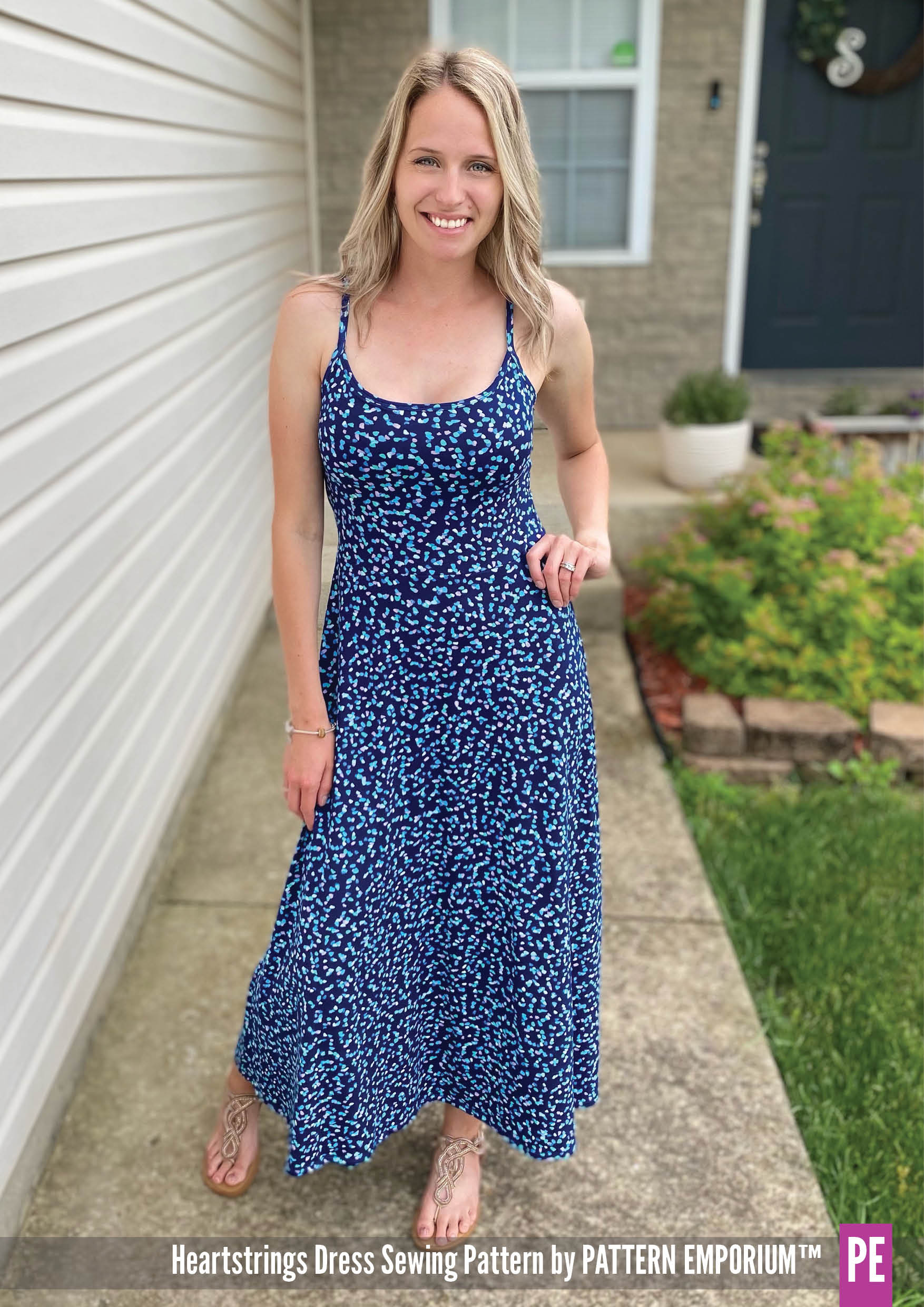 Heartstrings | Strappy Dress with Shelf Bra PDF Sewing Pattern - Image 25
