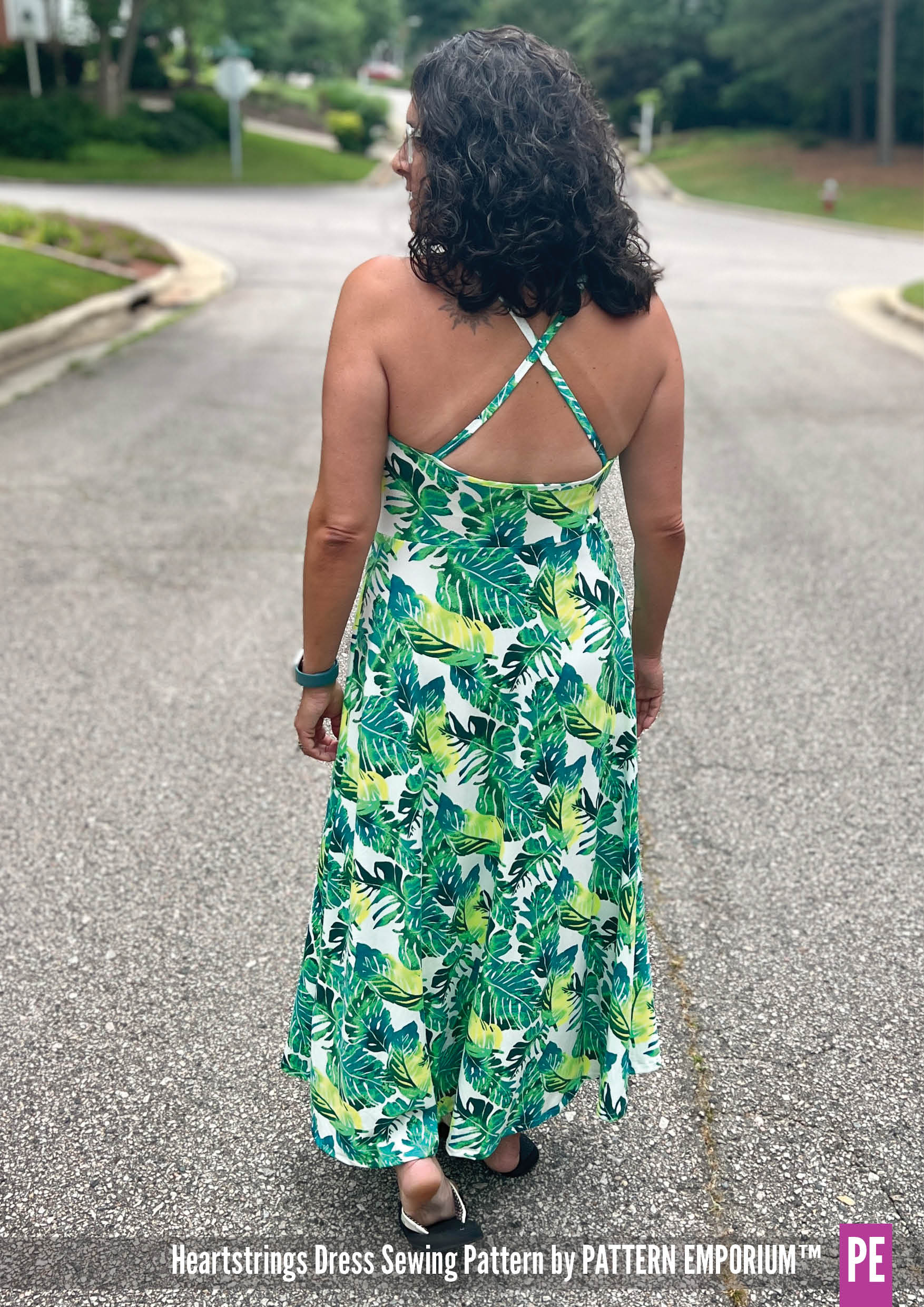 Heartstrings | Strappy Dress with Shelf Bra PDF Sewing Pattern - Image 63