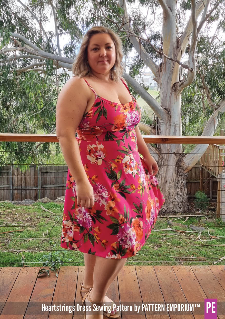 Heartstrings | Strappy Dress with Shelf Bra PDF Sewing Pattern - Image 71