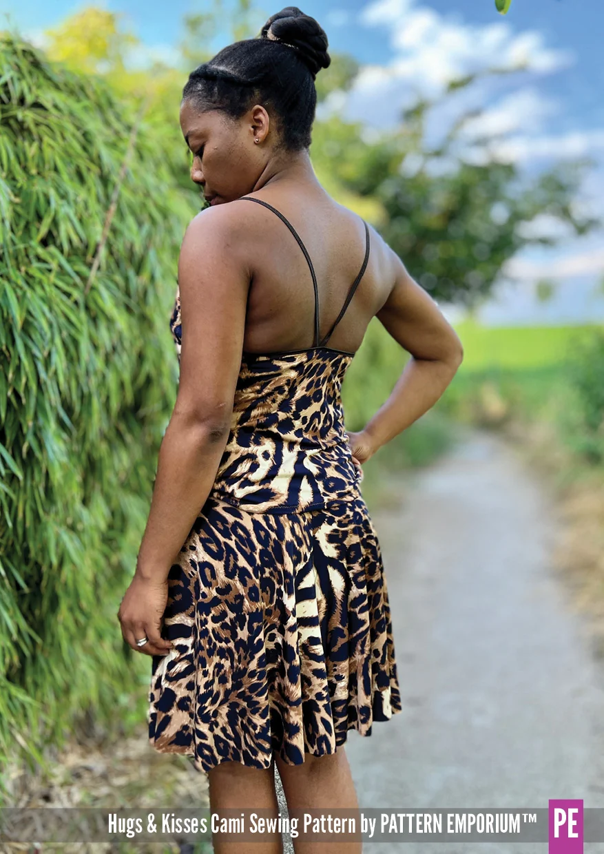 Hugs & Kisses Cami | With Shelf Bra PDF Sewing Pattern - Image 16