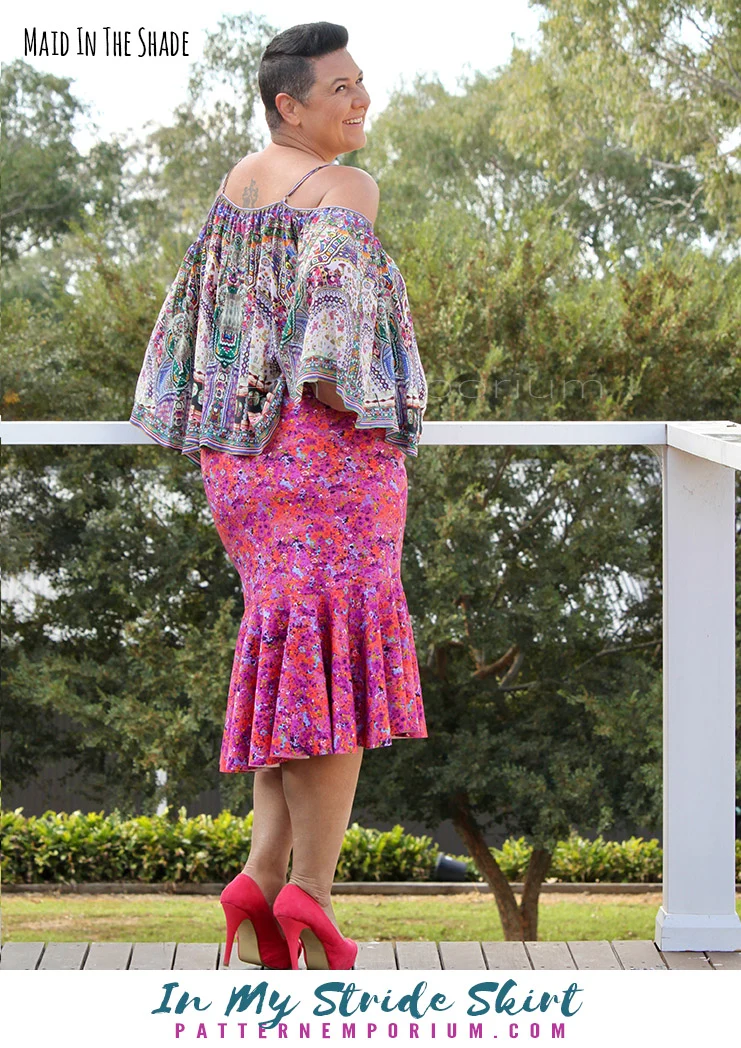 In My Stride | Flounce Pencil Skirt PDF Sewing Pattern - Image 10