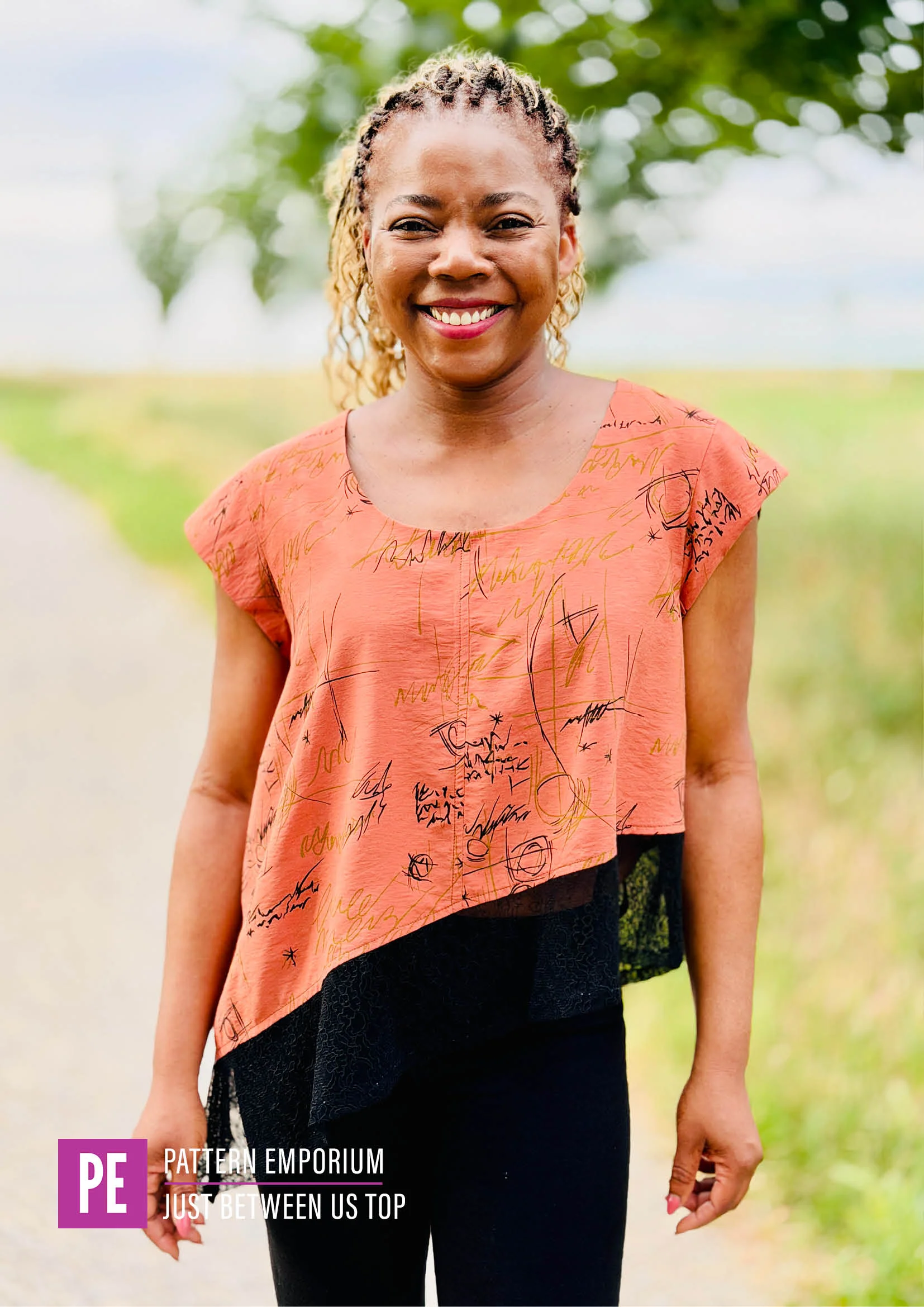 Just Between Us | Woven Top PDF Sewing Pattern - Image 22