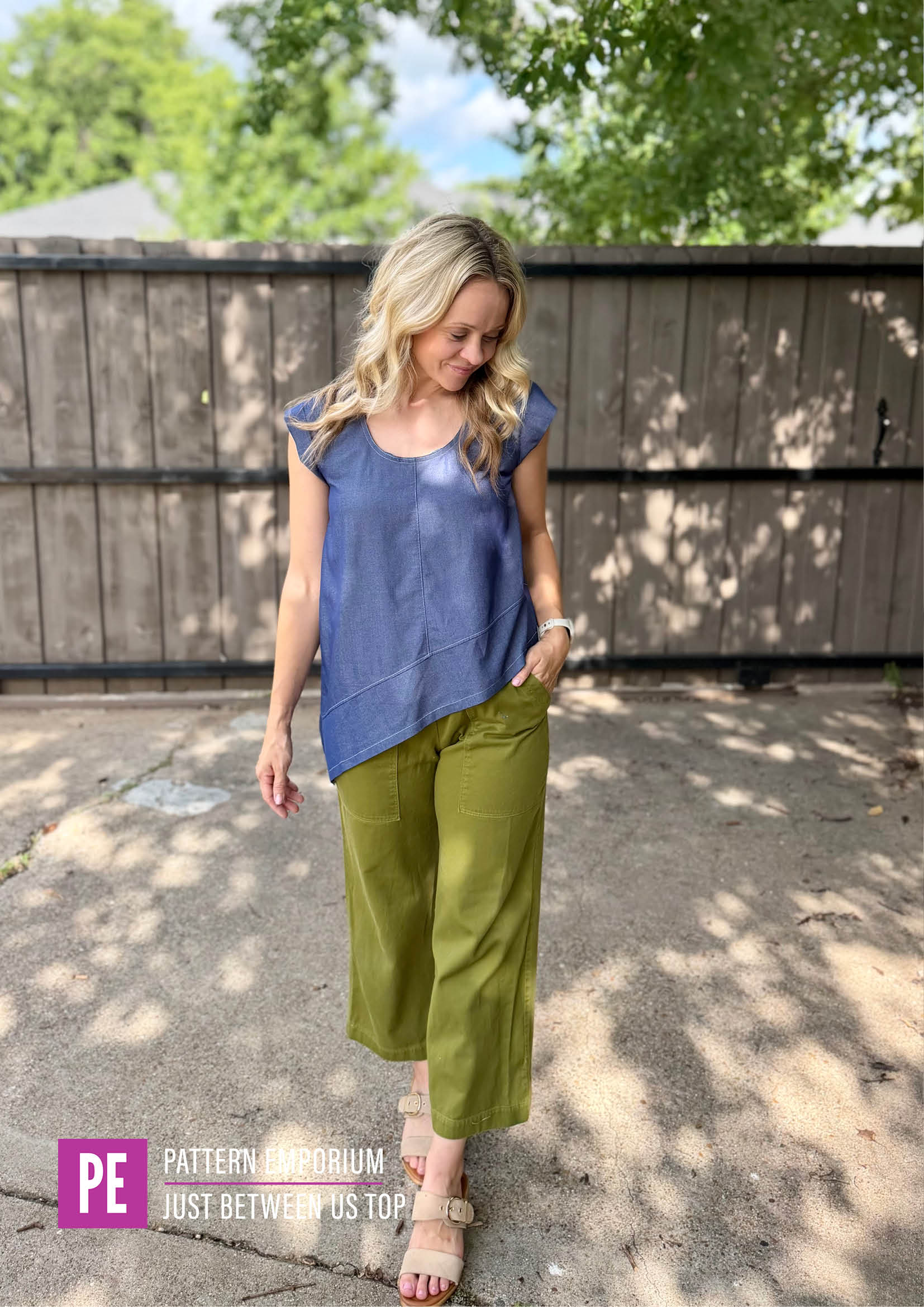 Just Between Us | Woven Top PDF Sewing Pattern - Image 26