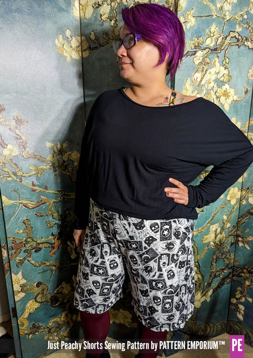 Just Peachy | Stretch Shorts PDF Sewing Pattern - Image 21