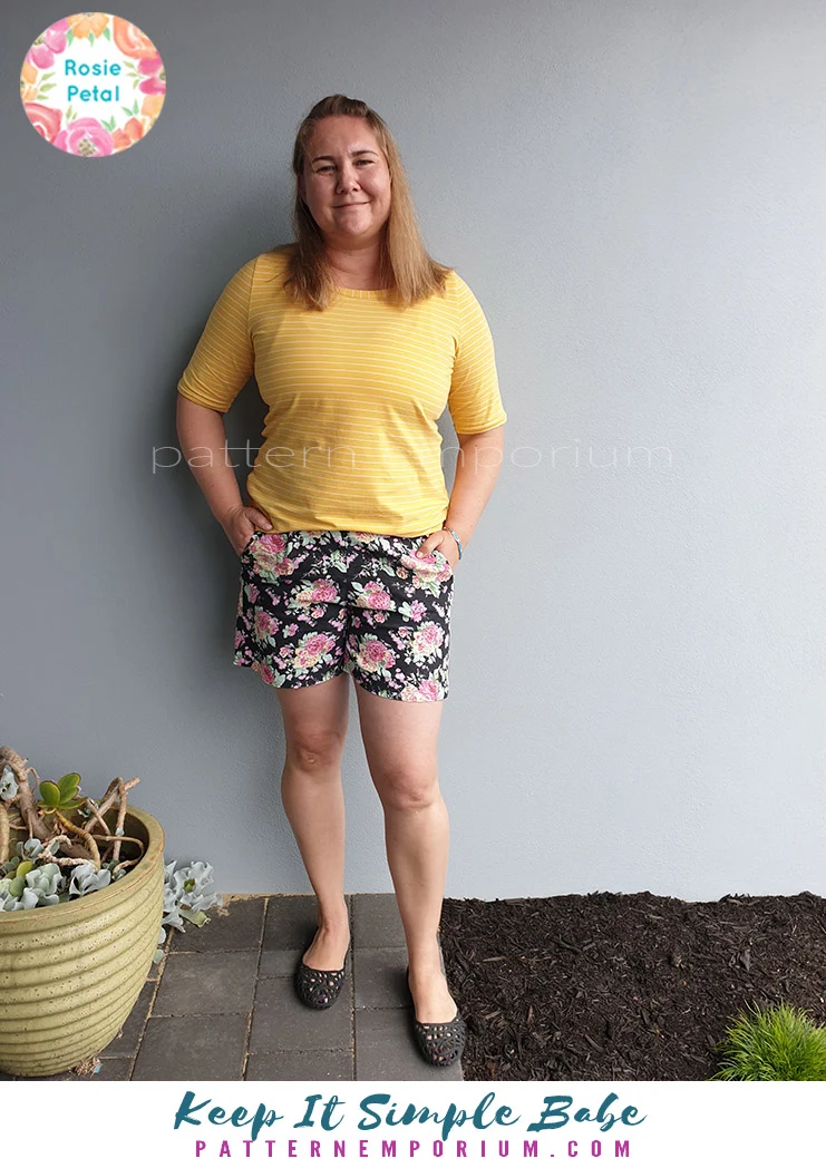 Keep It Simple | Semi Fitted T-shirt PDF Sewing Pattern - Image 20