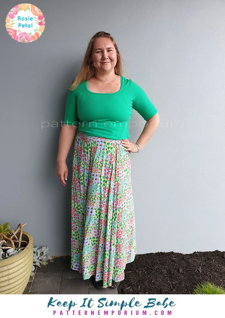 Keep It Simple | Semi Fitted T-shirt PDF Sewing Pattern - Image 37